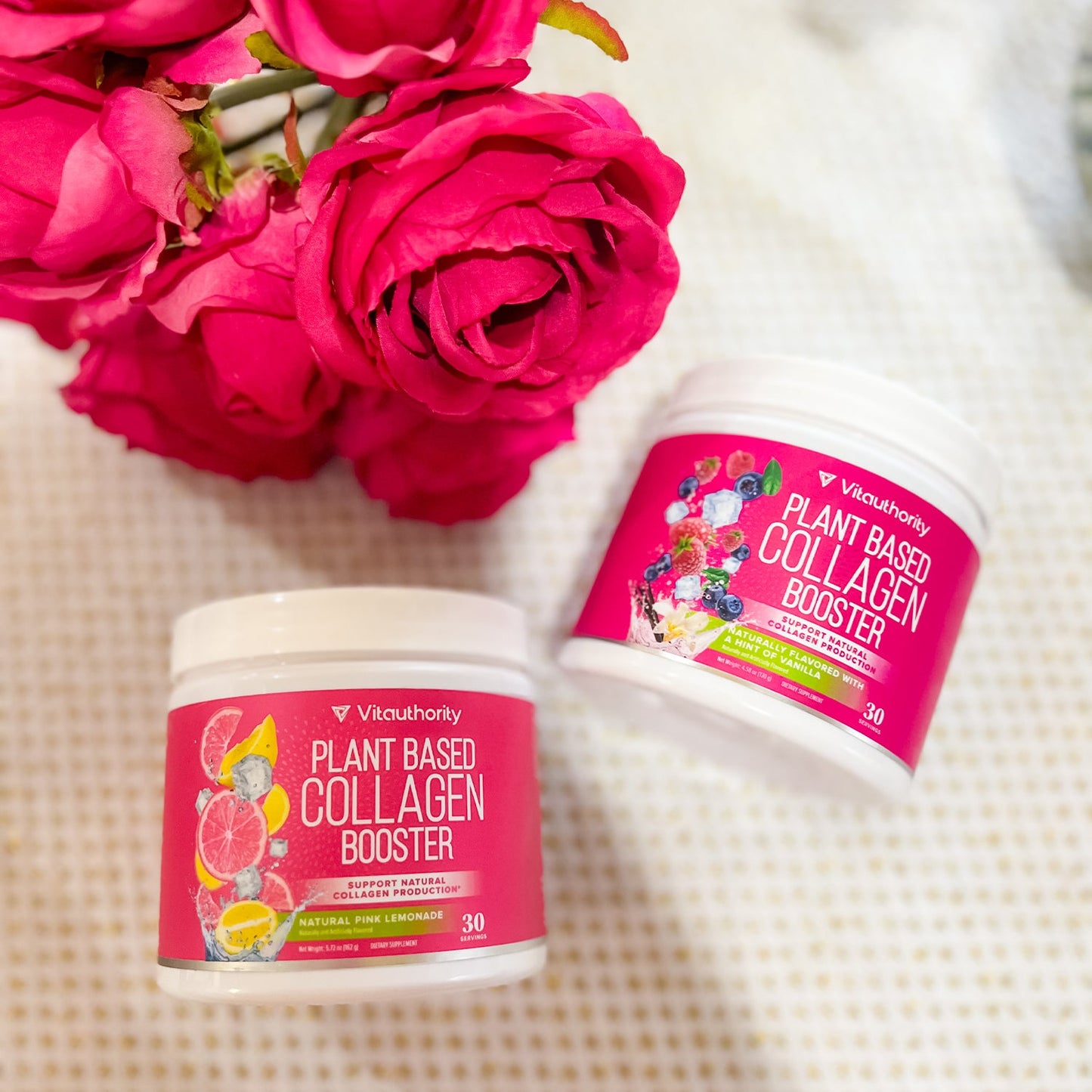 Plant Based Collagen Booster - Vanilla - Vitauthority