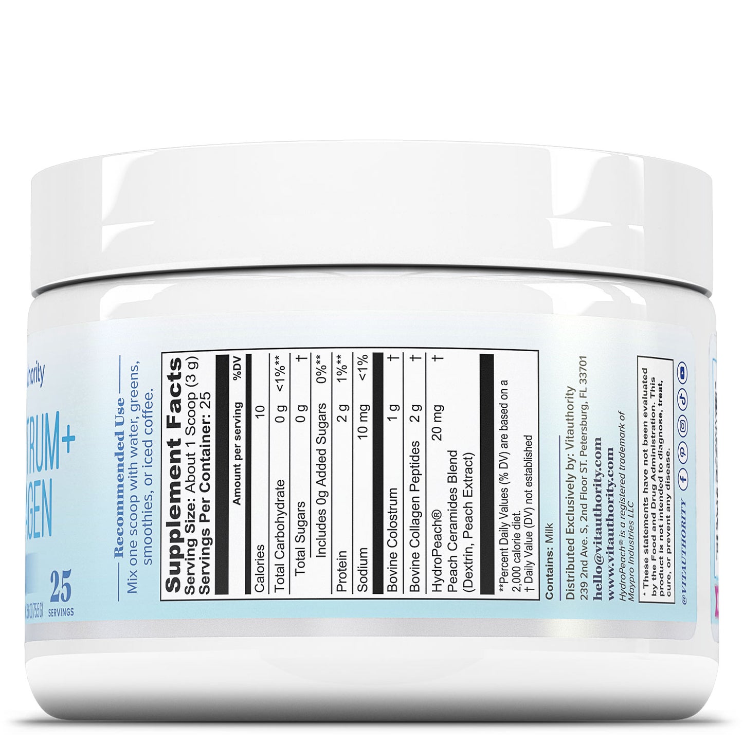 Colostrum + Collagen - Vitauthority