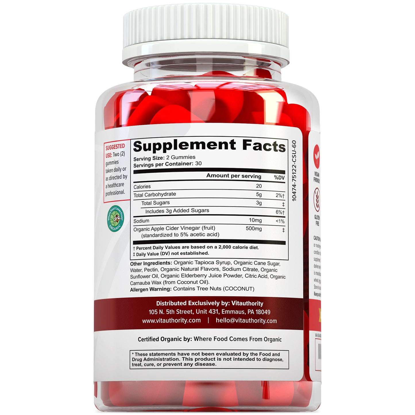 Apple Cider Vinegar Gummies - Vitauthority