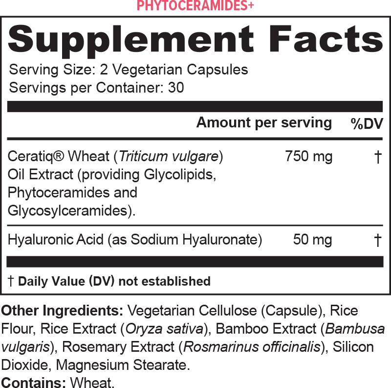 PROMO: Phytoceramides 60 ct - Vitauthority