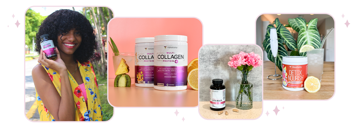 collection hero image with text