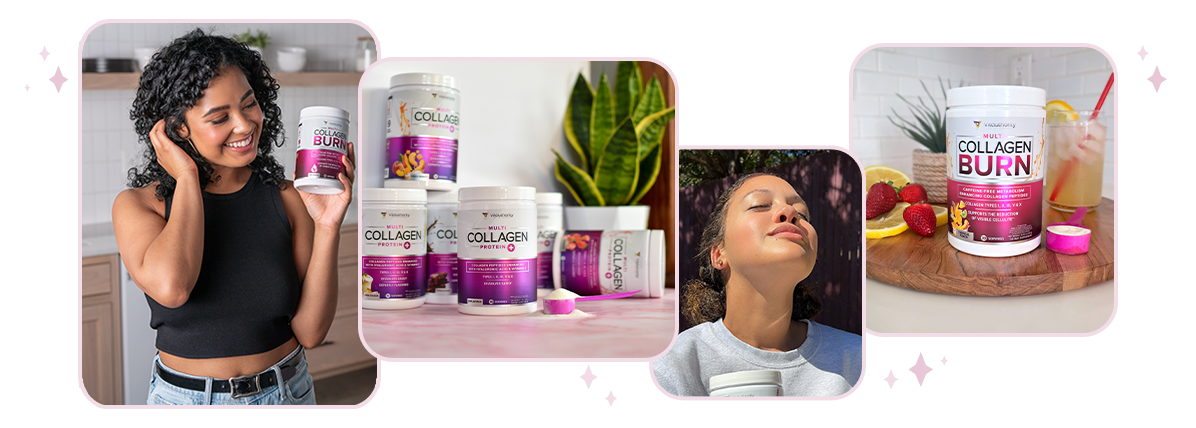 collection hero image with text