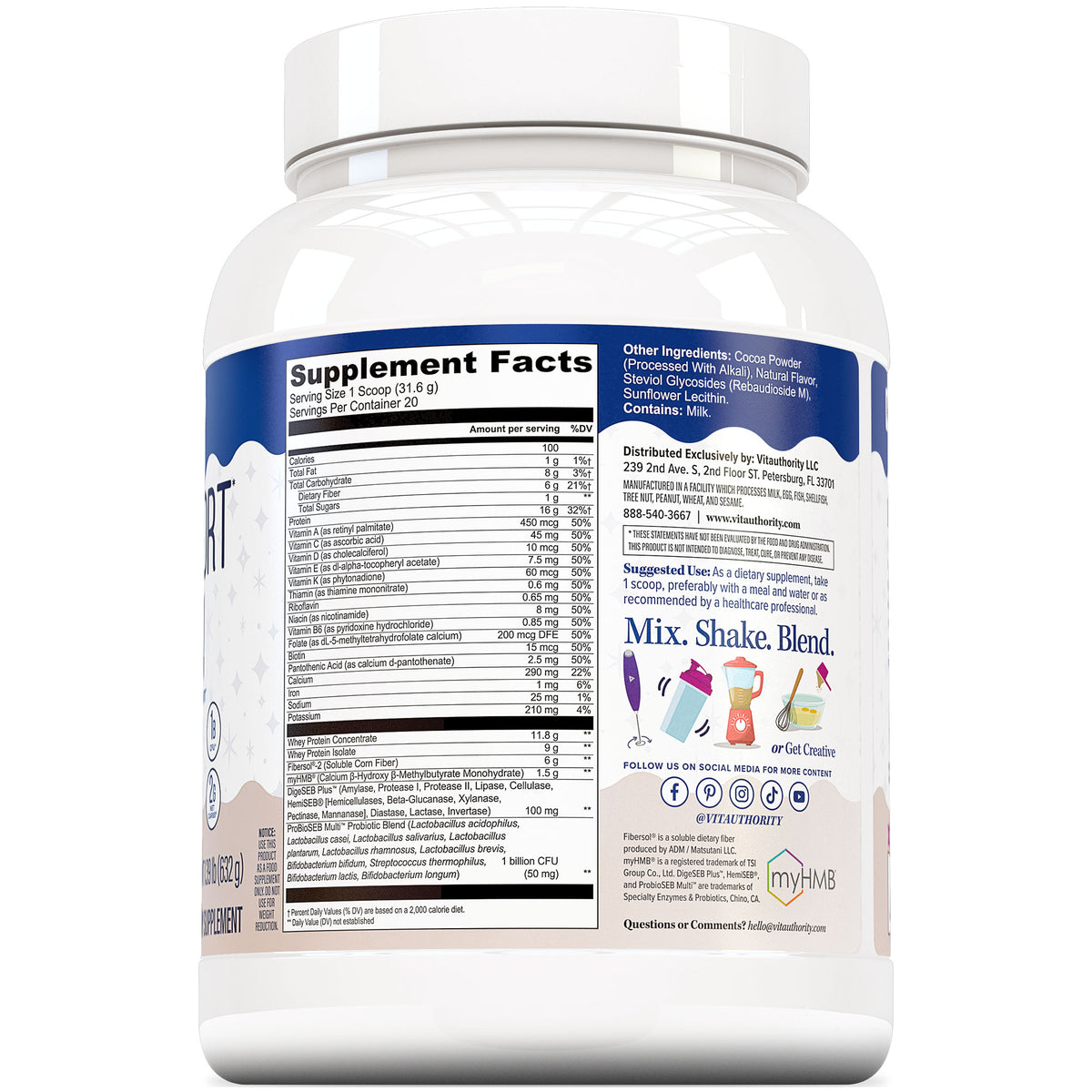 GLP-1 Support Protein Powder Supplement