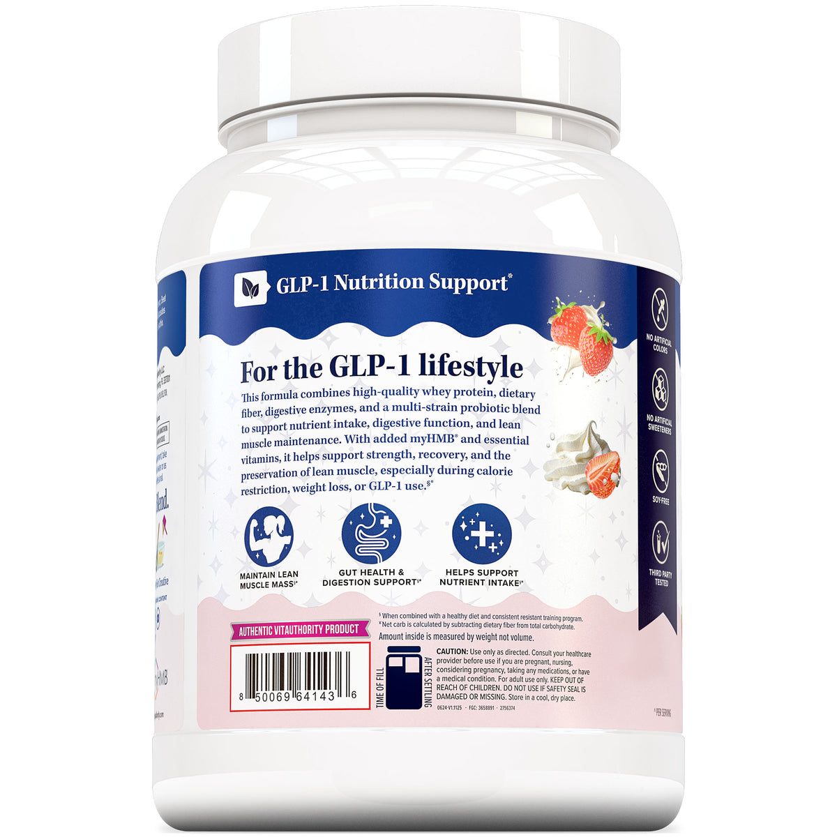 GLP-1 Support Protein Powder Supplement