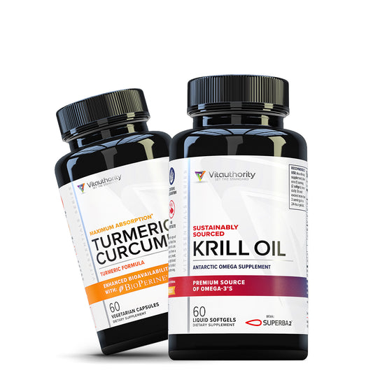 Turmeric & Krill Wellness Bundle - krill oil and curcumin