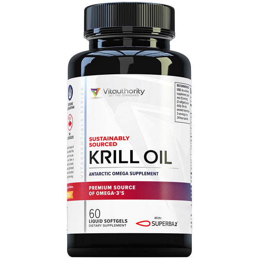 Vitauthority Krill Oil: Omega-3 With Superba2™ Krill 