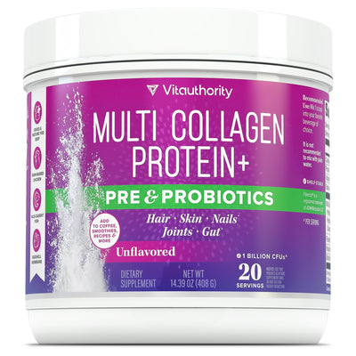 Multi Collagen Protein Plus Pre and Probiotics