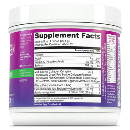 Multi Collagen Protein+ Pre and Probiotics - Vitauthority