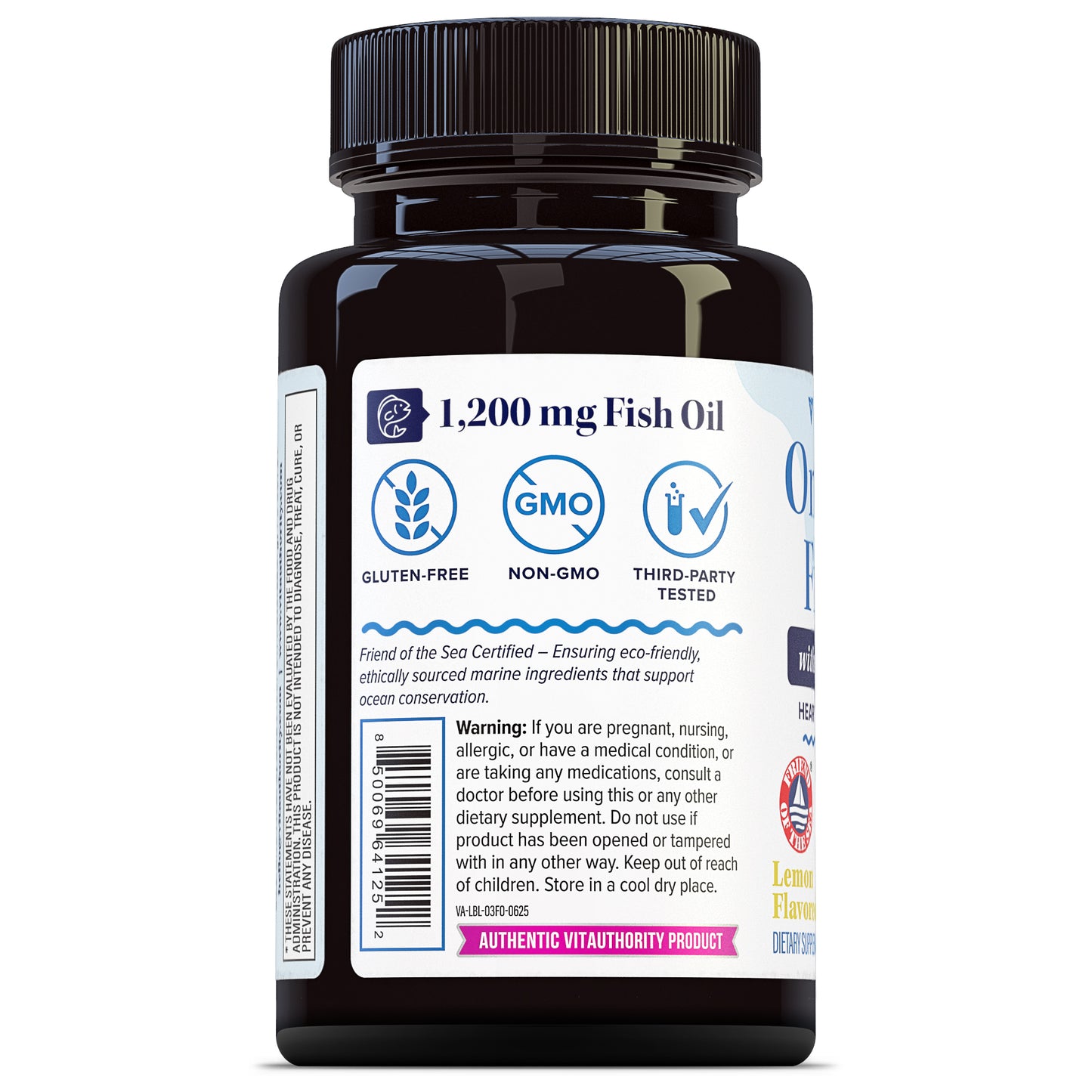 Omega 3 Fish Oil Softgels - Vitauthority