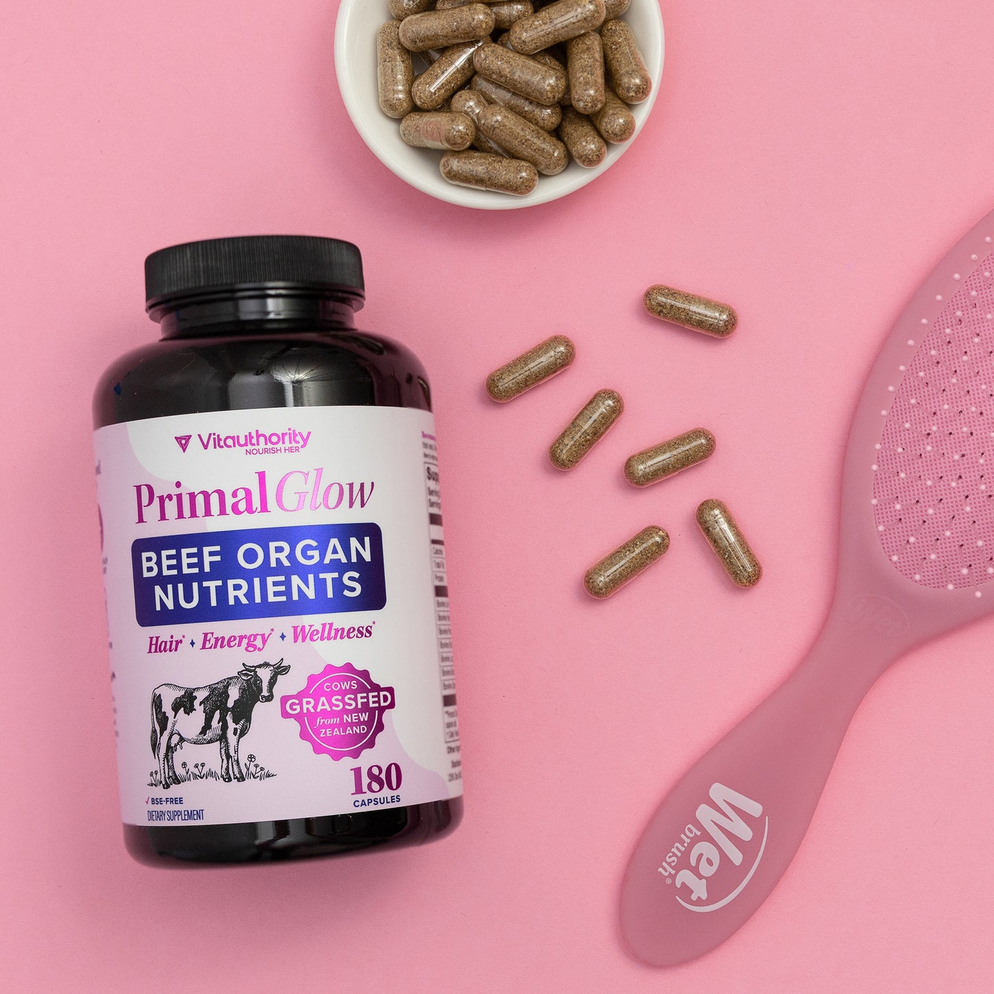 Primal Glow Beef Organ Nutrients Capsules - Vitauthority