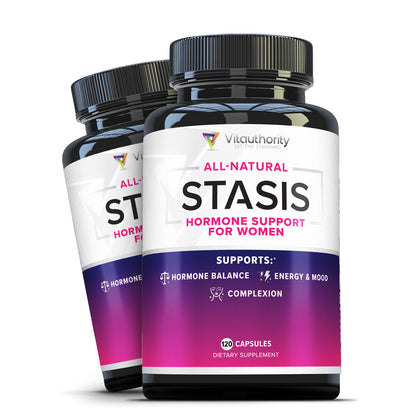 2 Bottles of Stasis Women's Health Support