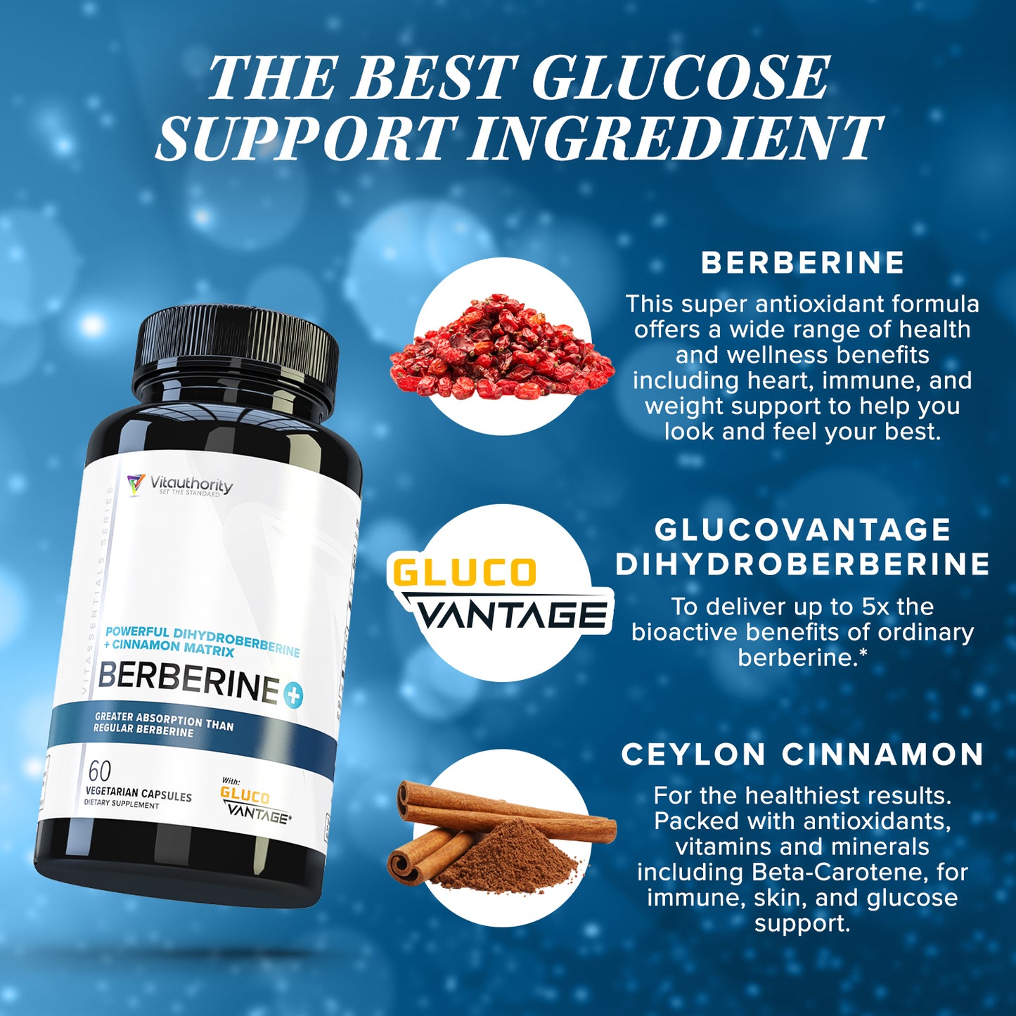 Berberine (GlucoVantage® Dihydroberberine)