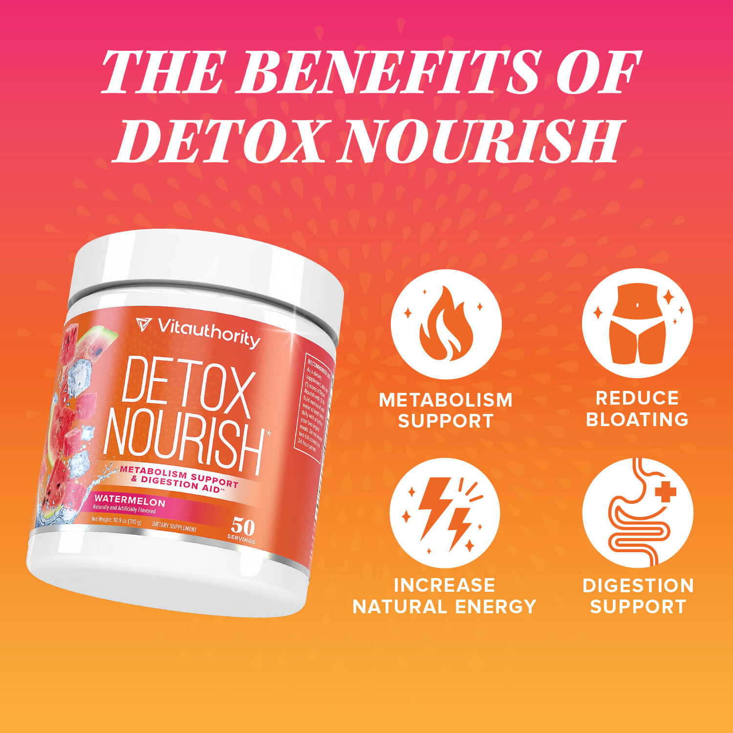 Detox Nourish Metabolism Support and Digestion Aid