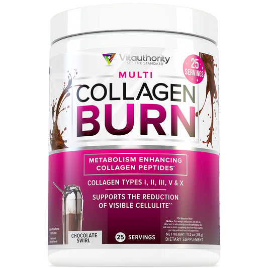 Multi Collagen Burn Powder - Chocolate Swirl