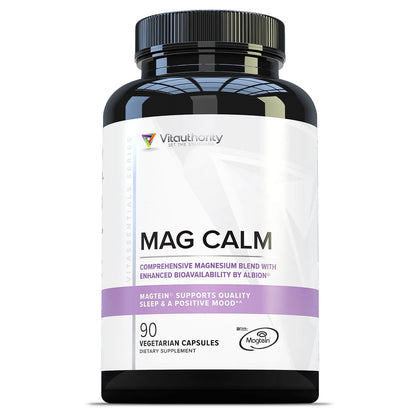 VIP PROMO! Mag Calm - Magnesium L - Threonate Mood Support with Magtein - Vitauthority
