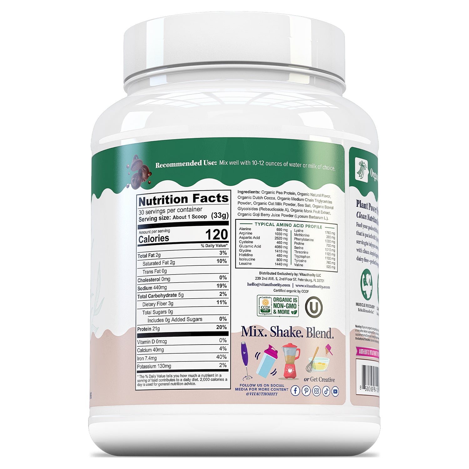 Vita Plant Protein - Vitauthority