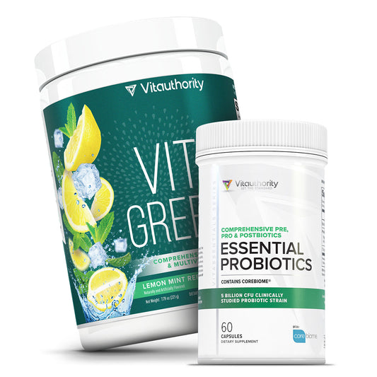 Essential Probiotics & Greens Bundle