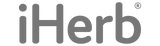 The iHerb logo in gray text on a white background.