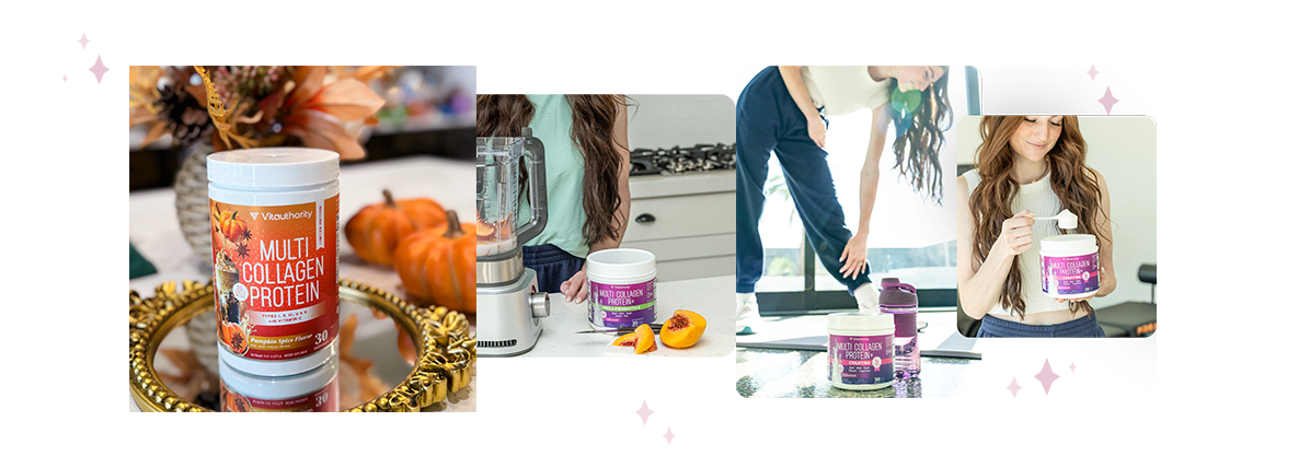 collection hero image with text