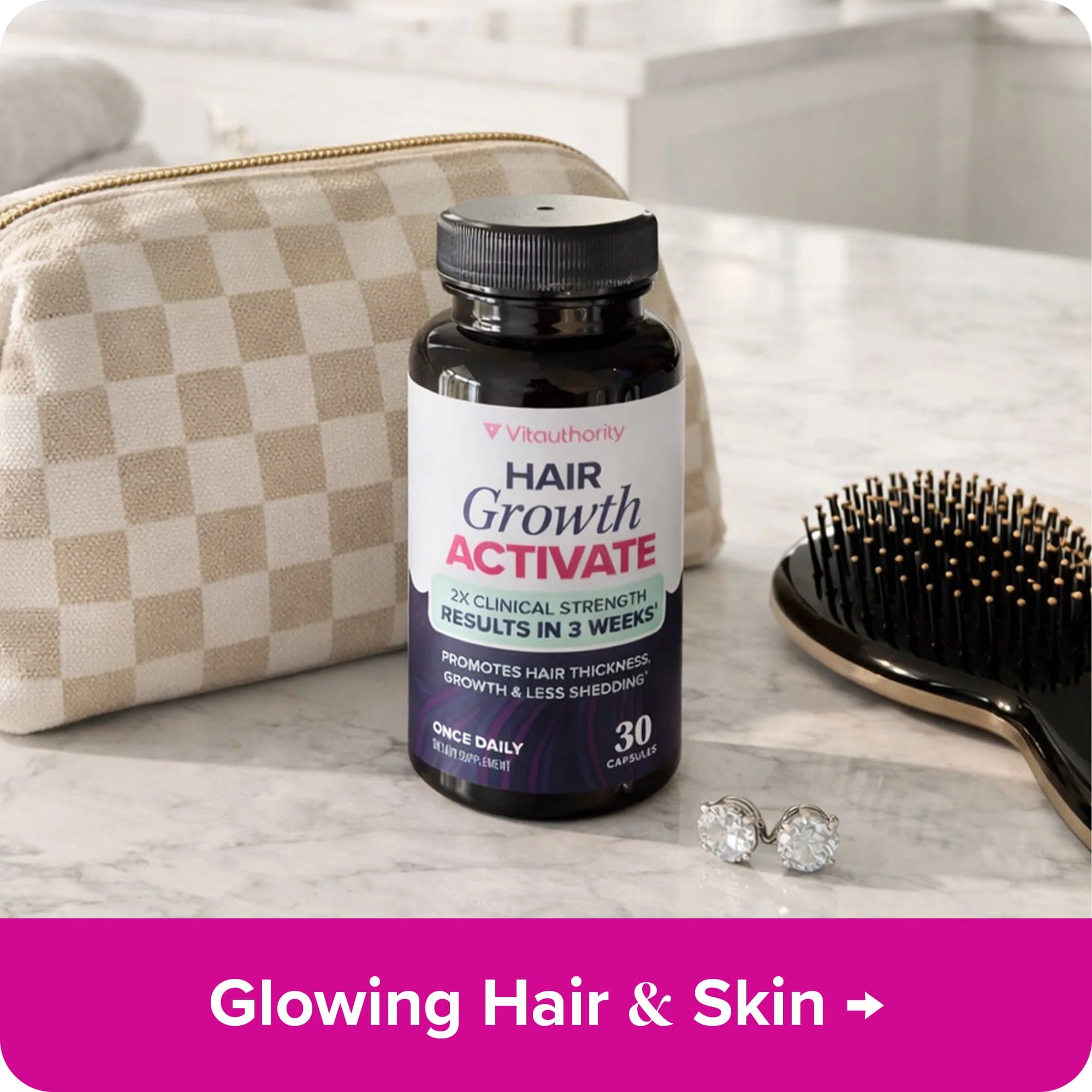 Glowing Hair & Skin