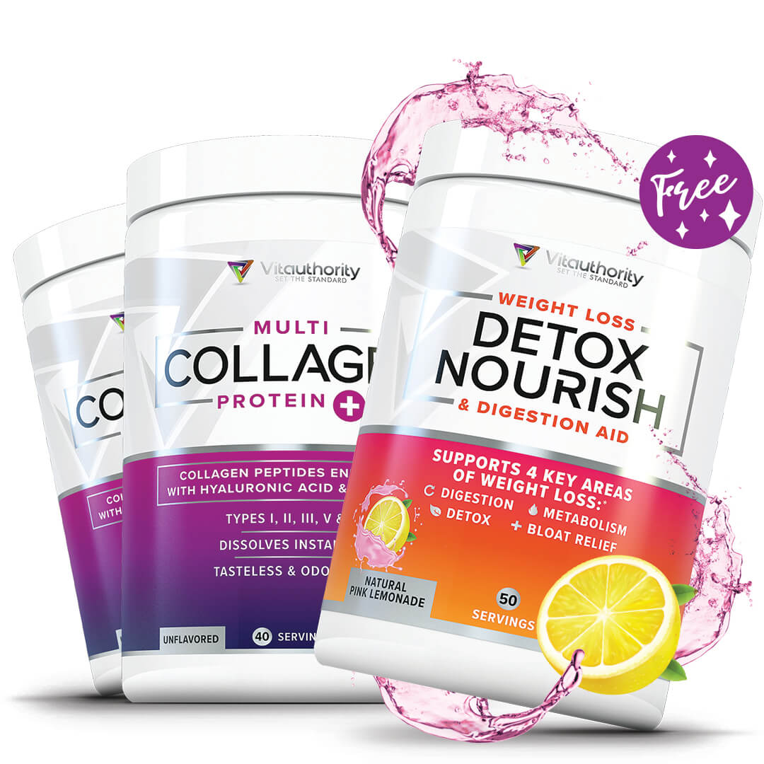 Multi Collagen 2 Pack + Detox Nourish (Pink Lemonade)