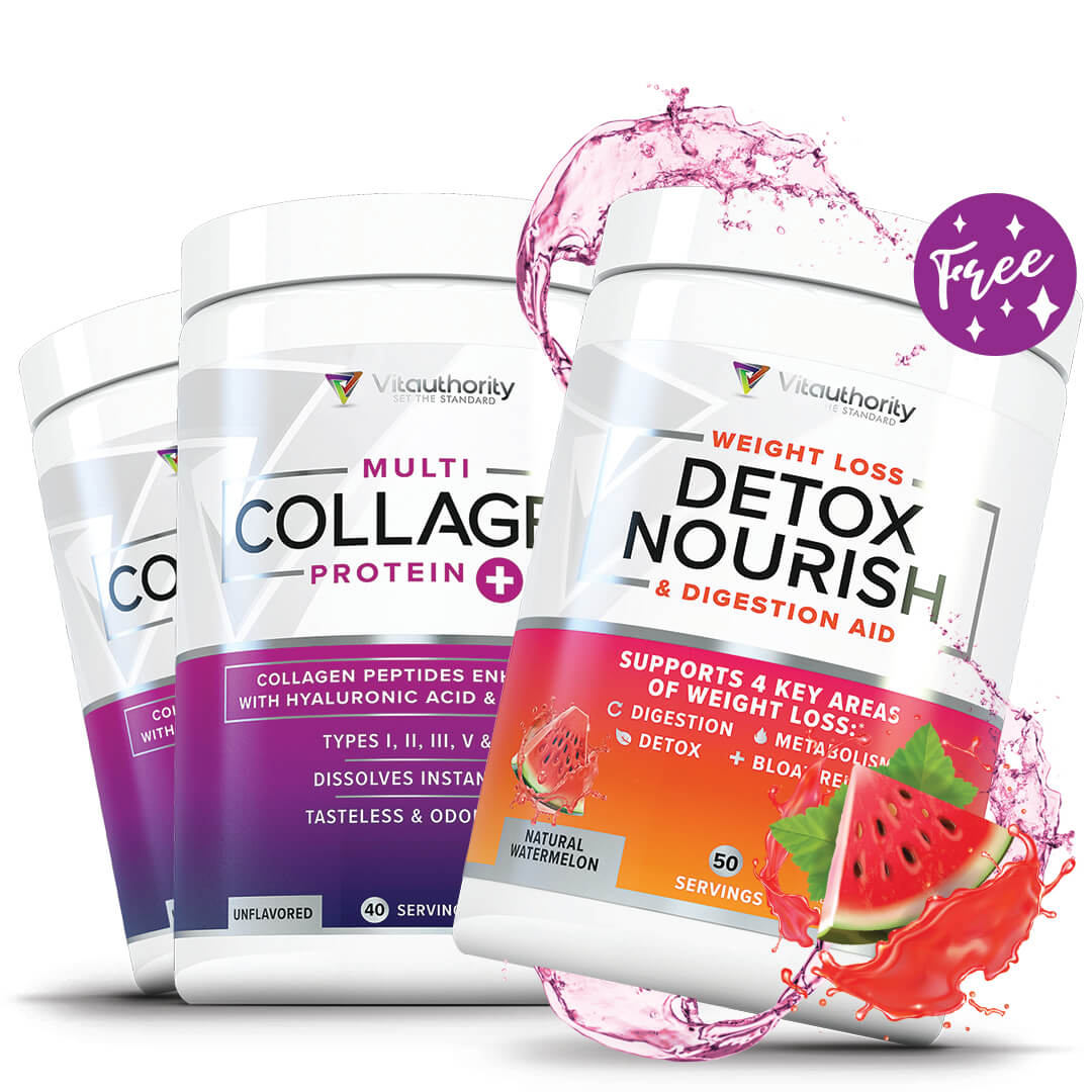 Multi Collagen 2 Pack + Detox Nourish (Watermelon)