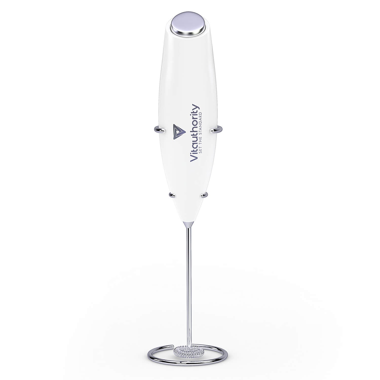 Electric Milk Frother Wand for Mixing Collagen & MCT Oil Powder