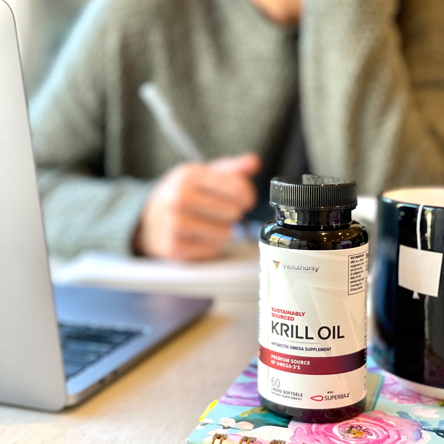 Improve heart, brain, and joint health with Vitauthority's Krill Oil