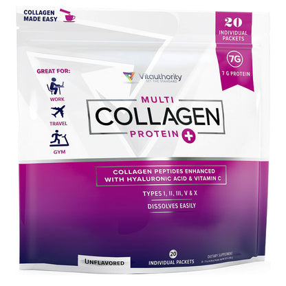 Multi Collagen Peptides Stick Packs (20 Count)