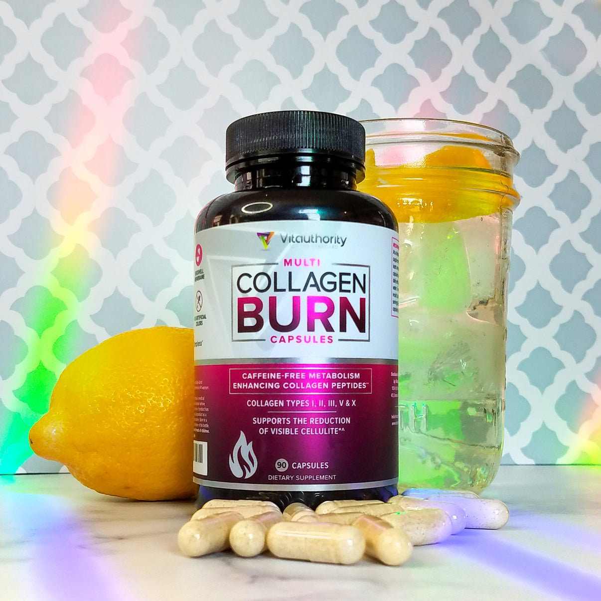 Multi Collagen Burn Capsules - Weight Loss & Metabolism | Vitauthority